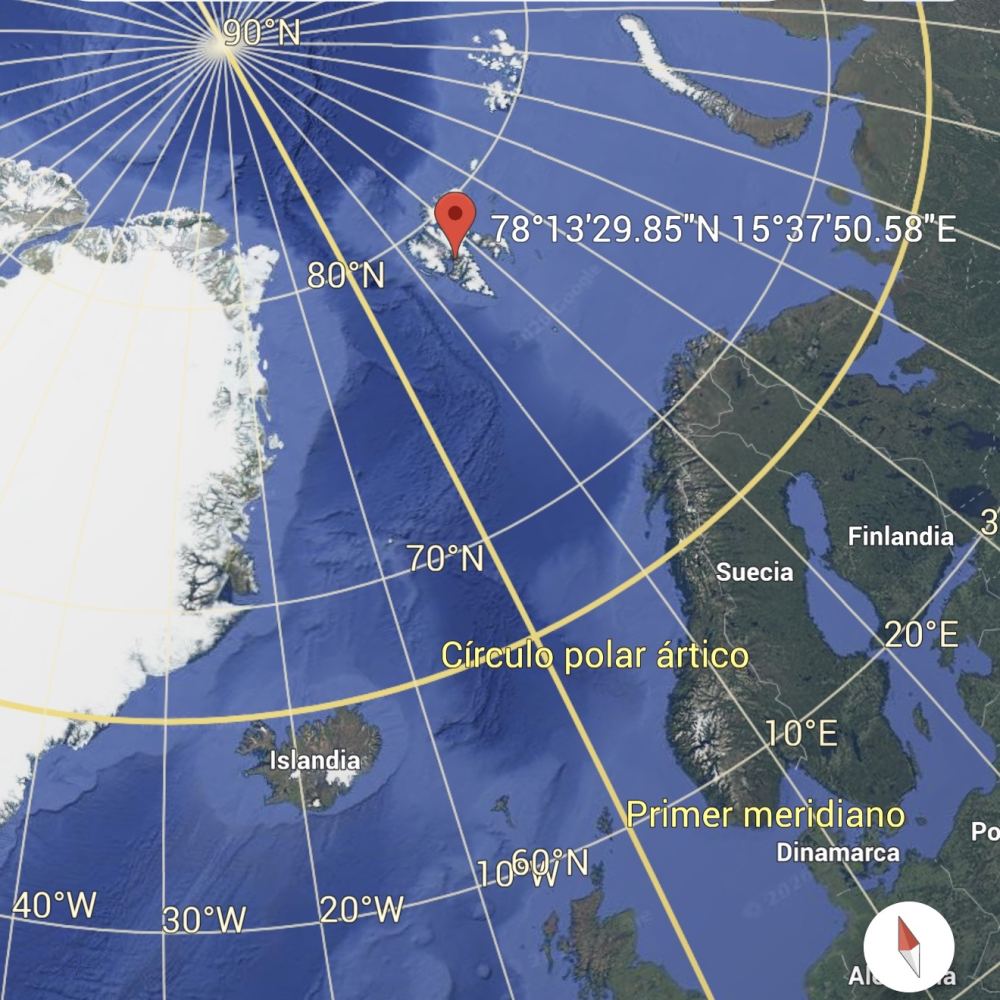 La ciudad habitada mas cerca al Polo Norte, Longyearbyen. Adentrarnos en el círculo polar ártico, auroras boreales, hiel